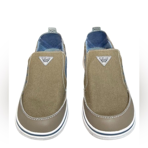 Columbia PFG Canvas Slip On Shoes Size 7 - Picture 2 of 6